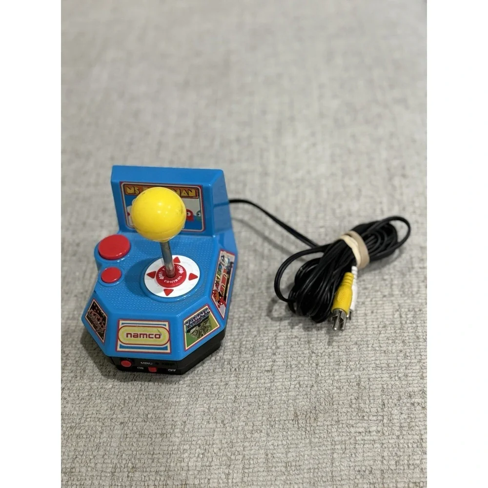 Namco Pac-Man Plug & Play TV Game Joystick Ms Pac-Man Galaga Xevious JAKKS